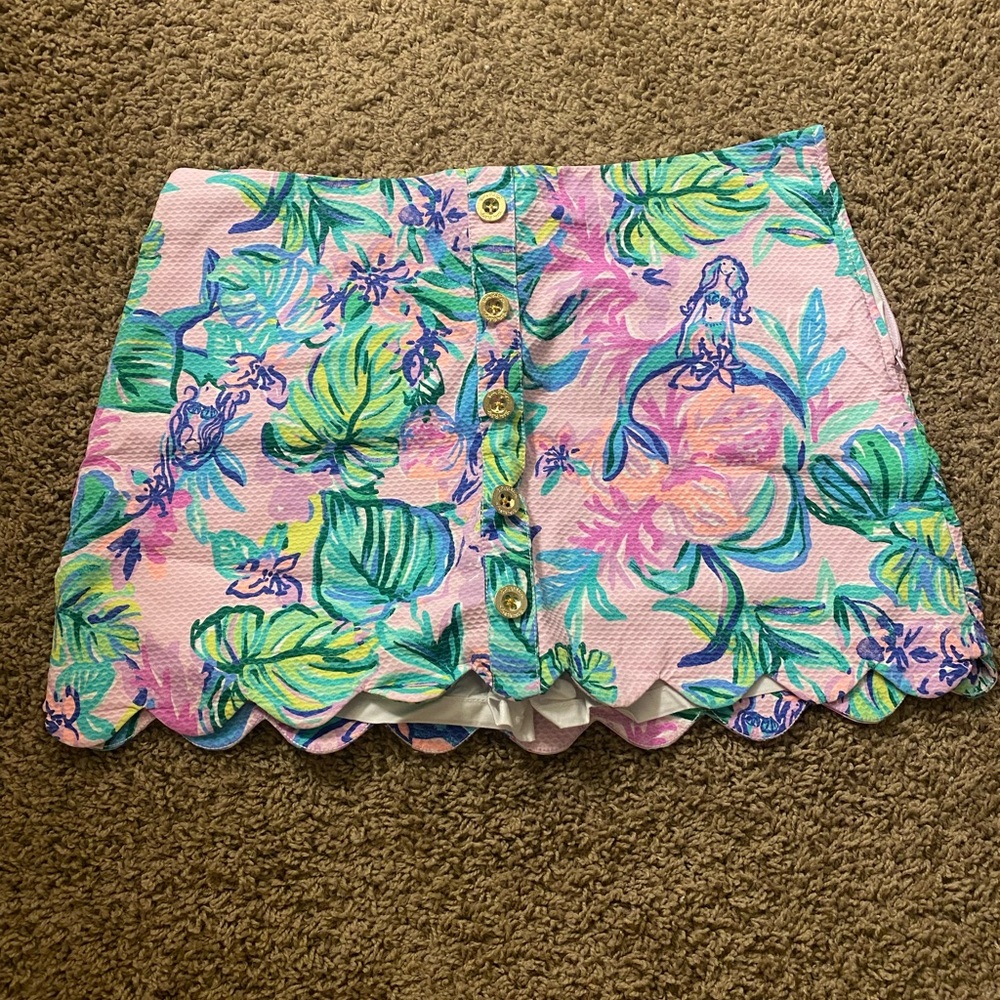Lilly Pulitzer Kaylie Short - Mermaid in the Shade